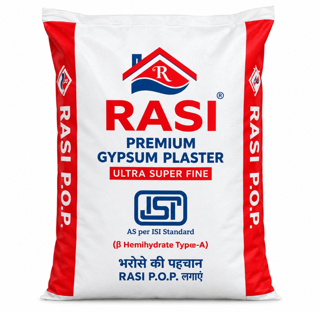 Rasi POP — Premium Gypsum Plaster